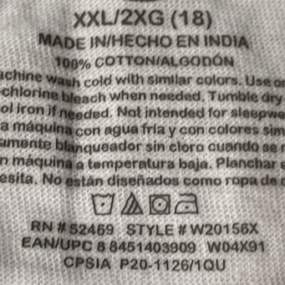 “Just A Girl”, Custom, Old English Style, Short Sleeve Tee - Picture 10 of 15